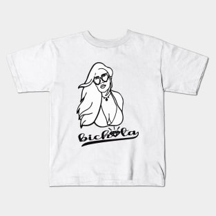 Retro Vtg karol g style pop art Kids T-Shirt